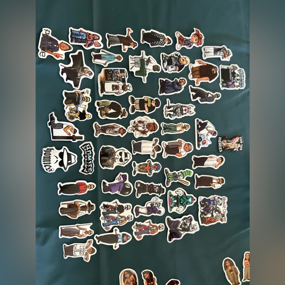 Stickers ,beanies , socks , pins - Picture 2 of 5